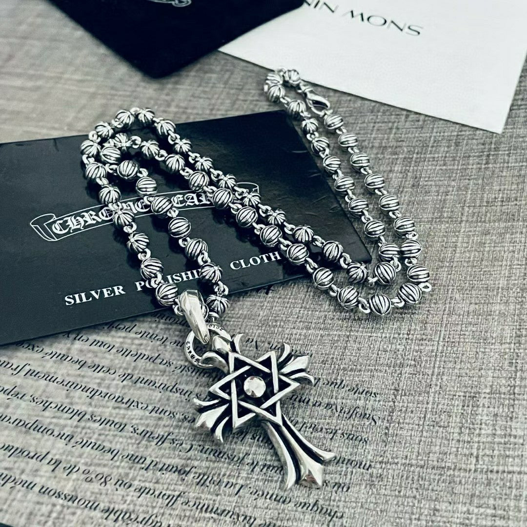 【Chrome Hearts】ネックレス、新しいネックレス万能シンプルファッションオーナメント