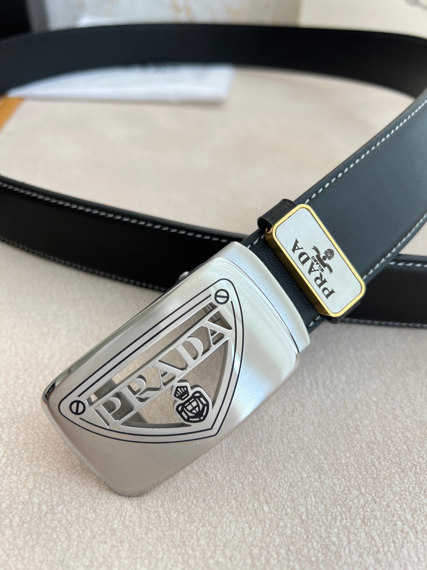 【PRADA】(プラダ) 3.5cmベルト メンズ