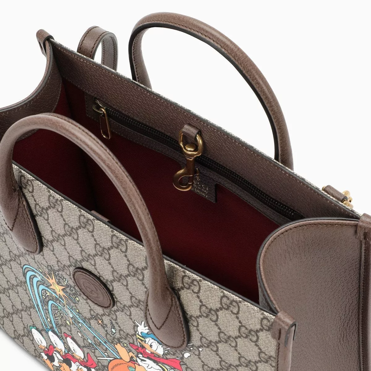 【GUCCI】累積売上総額第１位 ドナルドダックトート★コラボ 限定品