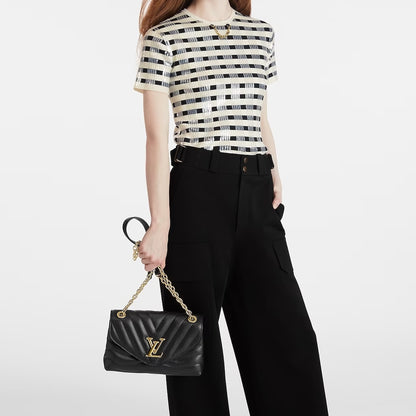 Louis Vuitton 海外限定 New Wave Chain Bag MM バッグ 5色 M58552 M58664 M58550 M58549 M22212