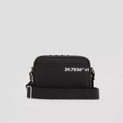 新作【BURBERRY】バーバリー プリント ナイロン ボディバッグ