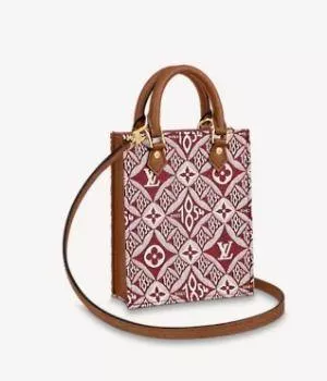 【LOUIS VUITTON】 ルイヴィトン 新作 プティットサックプラ Since1854 2色 モノグラム ジャガード ハンドバッグ ショルダーバッグ 2way ミニトートバッグ ボディバッグ ポシェット ブランド