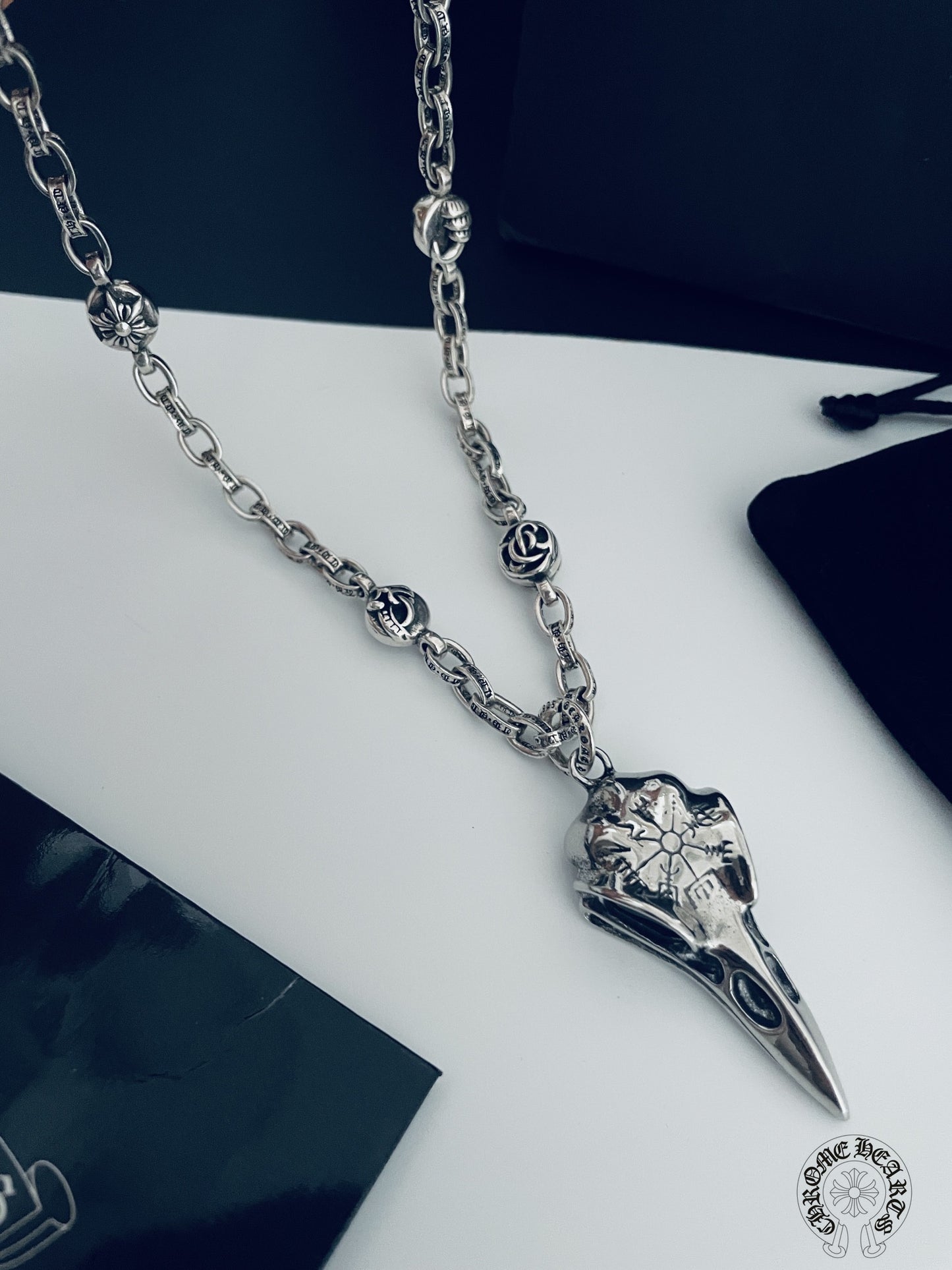 【CHROME HEARTS】クロムハーツ、新しいネックレス万能シンプルファッションオーナメント