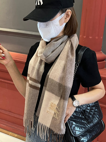 【BURBERRY バーバリー】スカーフ32*180CM 241108