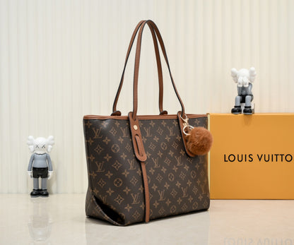 Louis Vuitton 新しいポータブル 58111 ショッピング バッグ