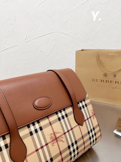 🤩Burberry ショッピングバッグ フラップバッグ