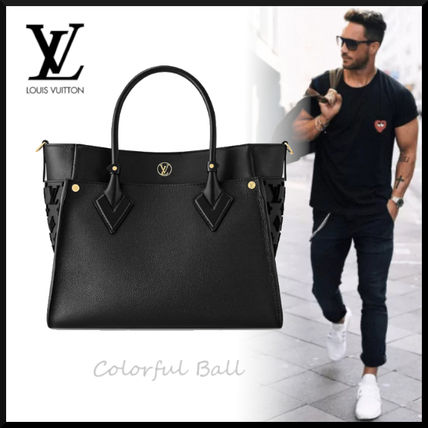 【お洒落メンズ必見】Louis Vuitton オンマイサイド MM トートバッグ／2WAYショルダー