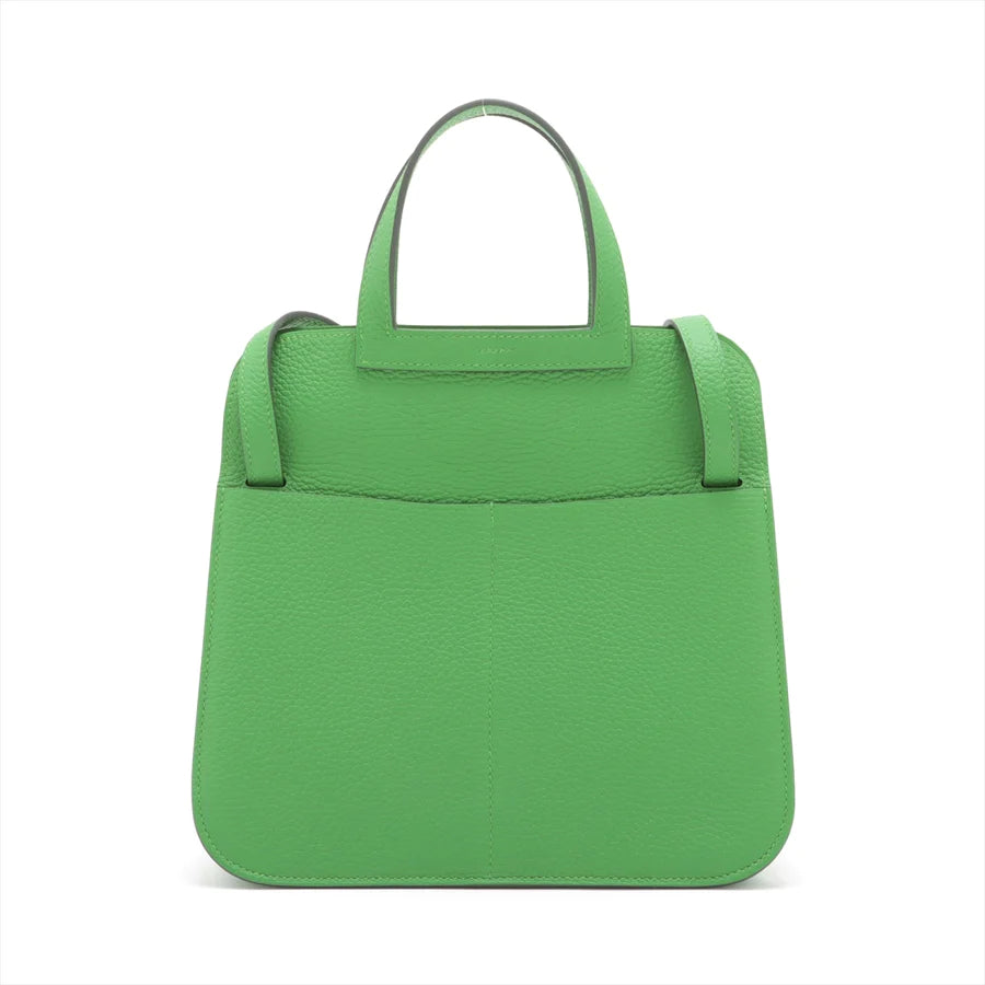 エルメス アルザン25 トリヨンクレマンス ヴェールユッカ シルバー金具