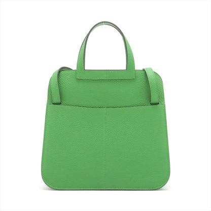 エルメス アルザン25 トリヨンクレマンス ヴェールユッカ シルバー金具