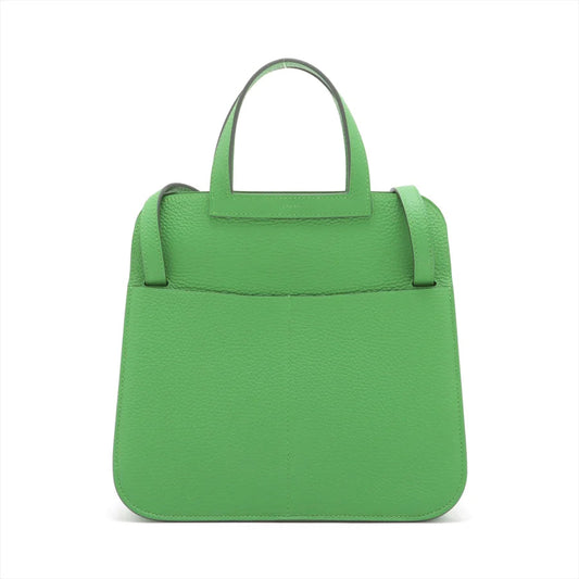 エルメス アルザン25 トリヨンクレマンス ヴェールユッカ シルバー金具