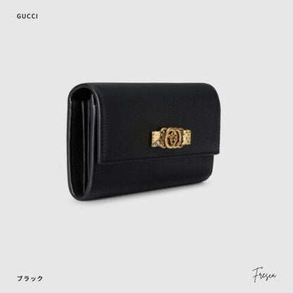 【すぐ届く】GUCCI インターロッキング ウォレット