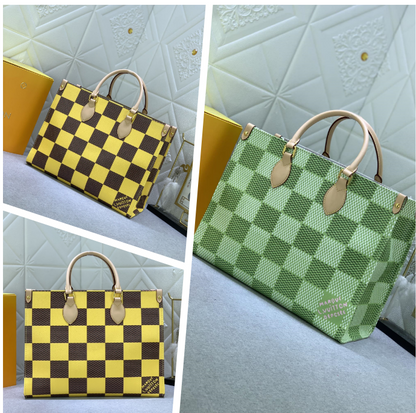 【LOUIS VUITTON】LV 新品ONTHEGO ミディアム ハンドバッグ