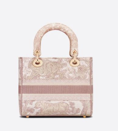 【DIOR】2種類★LADY D-LITE ミディアムバッグ★M0565OTDT_M808