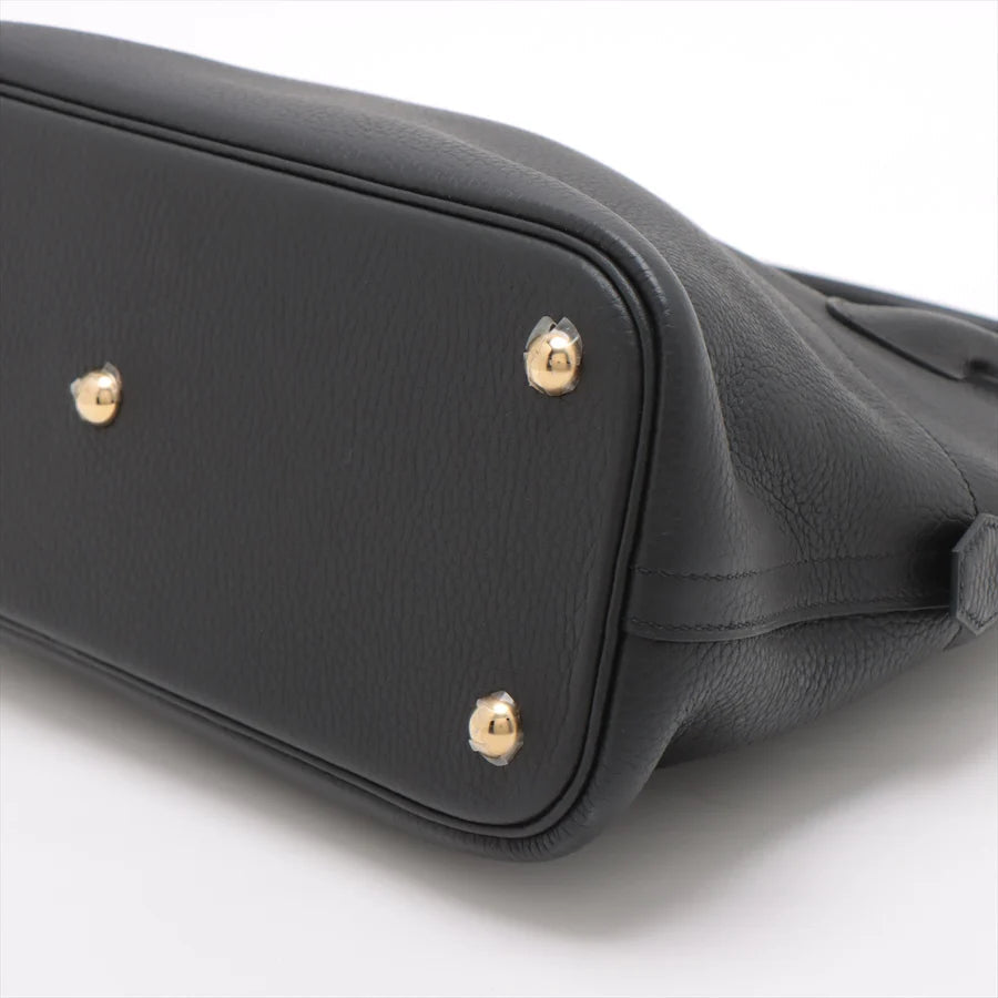 エルメス ボリード31 トリヨンクレマンス ブラック ゴールド金具