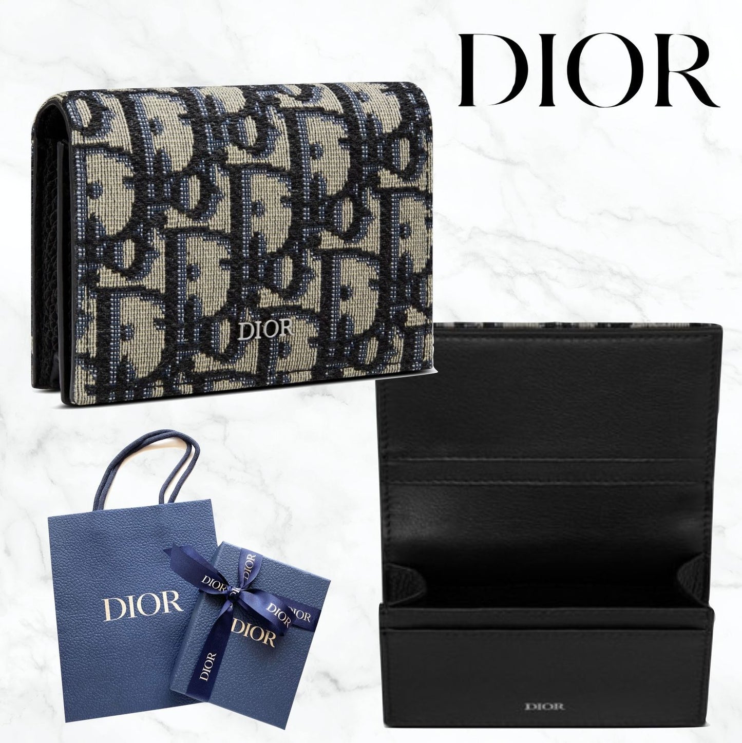 【DIOR】すぐ届く☆【DIOR】ディオール オブリーク カードケース