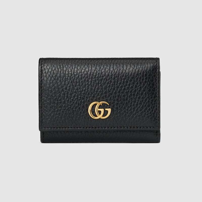 【GUCCI】3つ折り財布〔GGマーモント〕ミディアム ウォレット