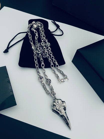 【CHROME HEARTS】クロムハーツ、新しいネックレス万能シンプルファッションオーナメント
