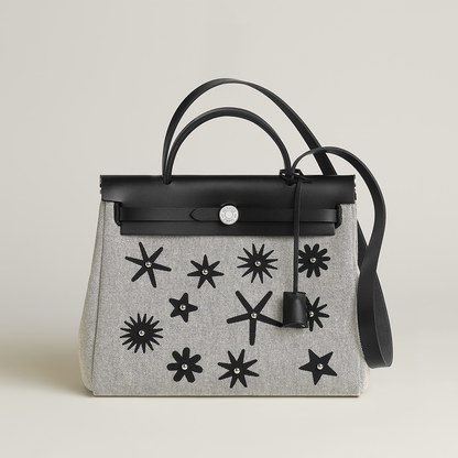 Herbag ジップ 31ホブネイル ハンドバッグ2