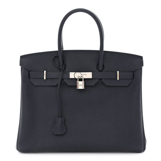 HERMES エルメス バーキン 25cm トゴ ブラック シルバー金具