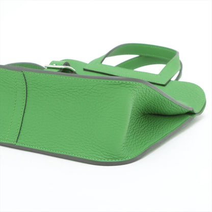 エルメス アルザン25 トリヨンクレマンス ヴェールユッカ シルバー金具