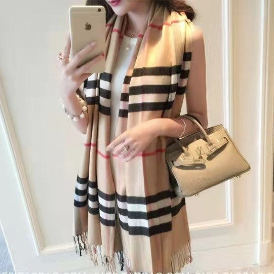 【BURBERRY】バーバリーカシミアスカーフ