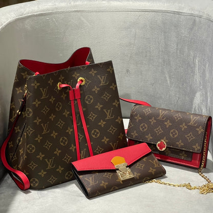 【LOUIS VUITTON】【大人気定番商品♪】LOUISVUITTON 古い花3点セット お得