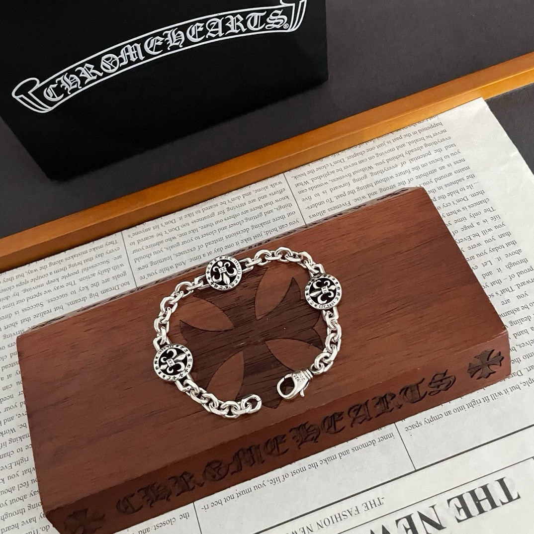 【CHROME HEARTS】ブレスレット、ファッションシンプルなスタイル