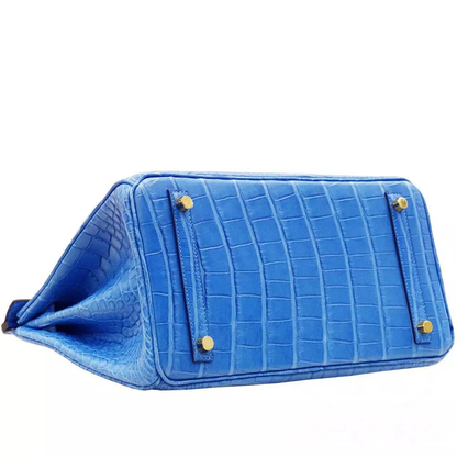 【HERMES】エルメス バーキン 30cm クロコダイル ゴールド金具