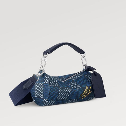 ダミエとフォルムがかっこいい♪LouisVuitton ショルダーバッグ N40695