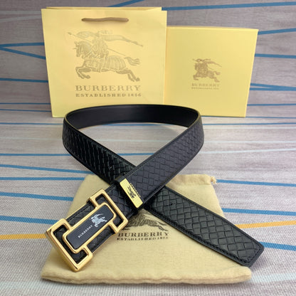 【BURBERRY】(バーバリー) 3.8cm ベルト メンズ