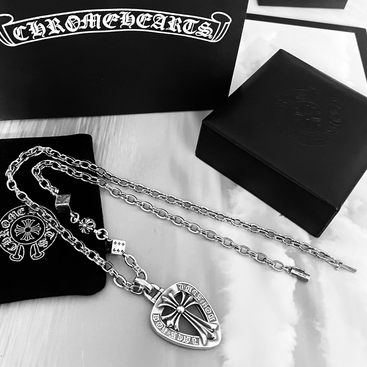 【CHROME HEARTS】ネックレス、新しいネックレス万能シンプルファッションオーナメント